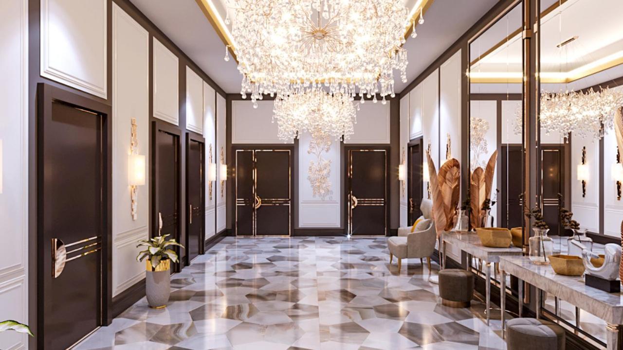 Hotel Intercontinental Baku By Ihg Exteriér fotografie The interior of the hotel
